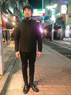 神田潔さん（メンズ・175cm）の冬コーディネート