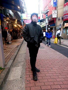 神田潔さん(メンズ・175cm)の春コーディネート