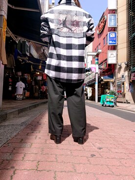 神田潔さん（メンズ・175cm）の春コーディネート