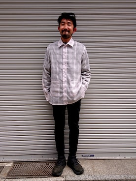 神田潔さん(メンズ・175cm)の春コーディネート