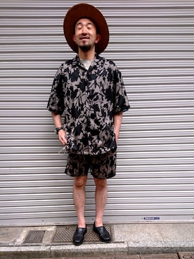 神田潔さん（メンズ・175cm）の夏コーディネート