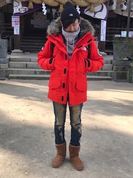 takaさん（メンズ・174cm）の冬コーディネート