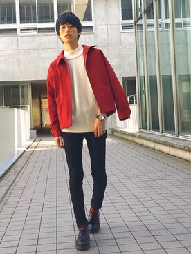 デニムパンツを使った 韓国人 のメンズ人気ファッションコーディネート Wear