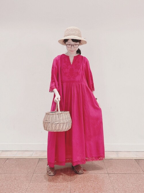☆新品☆　ツハル　TSUHARU by SM2　綿麻ワイドワンピース ☆新品☆ ツハル TSUHARU by SM2 綿麻ワイドワンピース - メルカリ