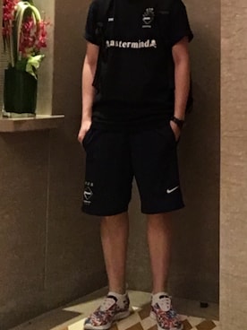 「アイテム（スリッポン、その他）」を使った、 doy doy 000さん（メンズ・169cm）の秋コーディネート