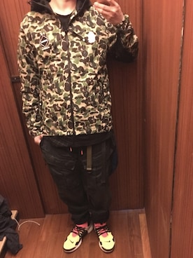 「ACG」｜「アイテム（モッズコート）」を使った、 doy doy 000さん（メンズ・169cm）の春コーディネート
