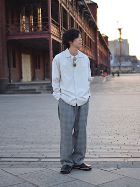 tk.TAKEOKIKUCHI赤レンガさん（メンズ・170cm）の冬コーディネート