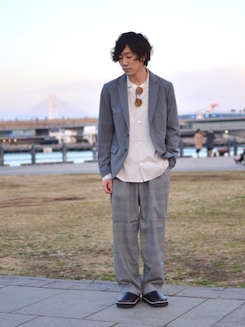 tk.TAKEOKIKUCHI赤レンガさん（メンズ・170cm）の冬コーディネート