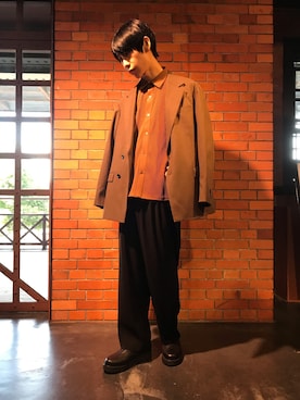 tk.TAKEOKIKUCHI赤レンガさん(メンズ・178cm)の冬コーディネート