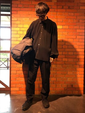 tk.TAKEOKIKUCHI赤レンガさん(メンズ・178cm)の冬コーディネート