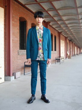 tk.TAKEOKIKUCHI赤レンガさん（メンズ・178cm）の冬コーディネート