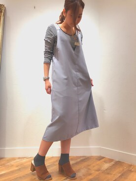 「ソックス×サンダル」｜ORientalTRaffic福岡パルコさん（レディース・168cm）の春コーディネート