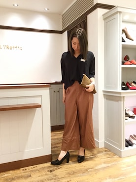 「かっちりスタイル」｜ORientalTRaffic福岡パルコさん（レディース・168cm）の秋コーディネート