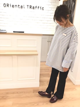 「タッセルシューズ」｜ORientalTRaffic福岡パルコさん（レディース・168cm）の秋コーディネート