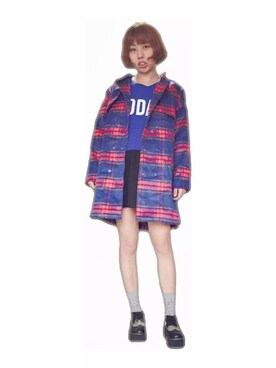 「iT（イット）のアイテム（ジャケット/アウター）」を使った、花生さん（レディース・162cm）の秋コーディネート
