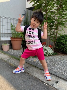 kaechikunさん（キッズ・90cm）の春コーディネート