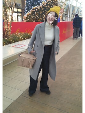 米さん（レディース・156cm）の冬コーディネート