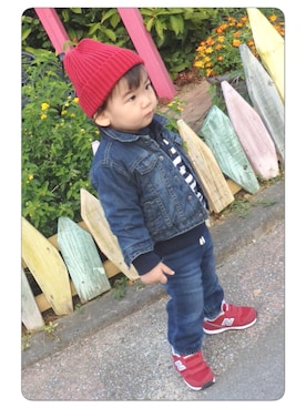 sugar875さん（キッズ・90cm）の冬コーディネート