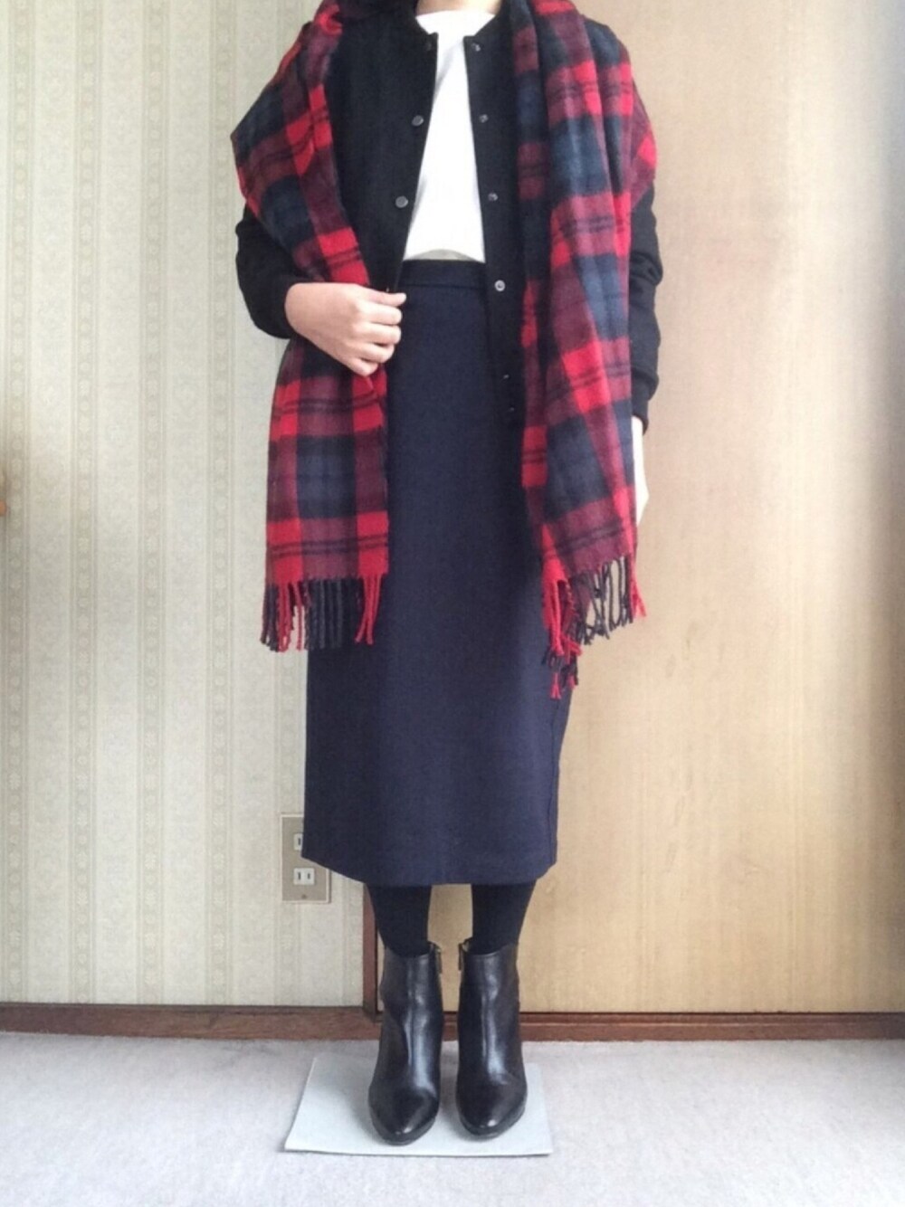 Spick & Span（スピックアンドスパン）の「ITALYフラノ ブルゾン