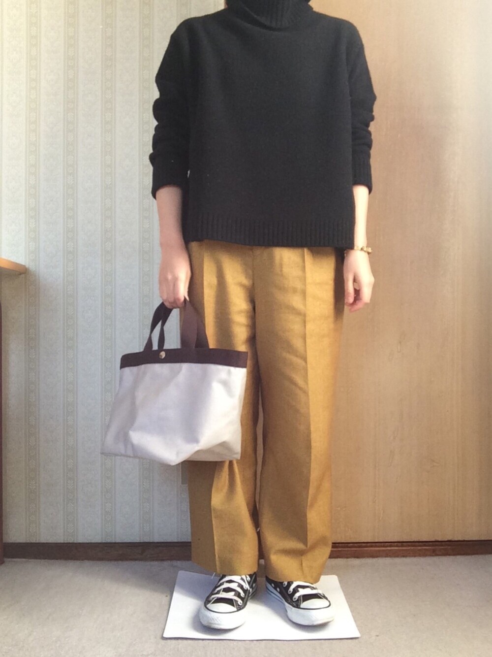 ウールクロップドペグトップパンツ／IENA サイズ36 IENA（イエナ）の「ウールクロップドペグトップパンツ◇（その他