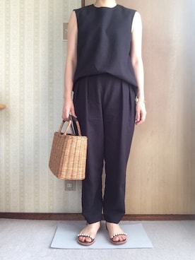 「induna（インデュナ）のアイテム」を使った、きくさん（レディース・150cm）の夏コーディネート