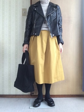 「Diego Bellini（ディエゴベリーニ）のアイテム」を使った、きくさん（レディース・150cm）の秋コーディネート