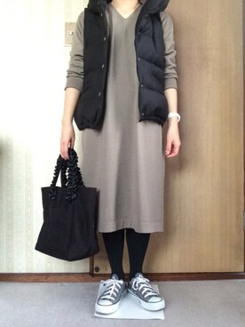 「SIENA（シエナ）のアイテム」を使った、きくさん（レディース・150cm）の冬コーディネート