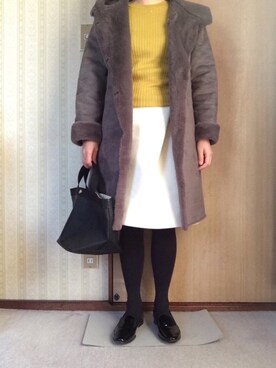 「SIENA（シエナ）のアイテム」を使った、きくさん（レディース・150cm）の冬コーディネート