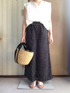 「SIENA（シエナ）のアイテム」を使った、きくさん（レディース・150cm）の夏コーディネート