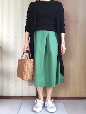 「SIENA（シエナ）のアイテム」を使った、きくさん（レディース・150cm）の春コーディネート