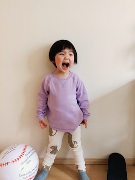 「THEPARKSHOP」｜Buuuuuchさん（キッズ・90cm）の春コーディネート