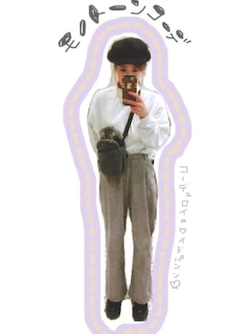 ひーこ。さん（レディース・160cm）の冬コーディネート