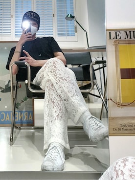 「FEKETE（フェケテ）のアイテム（帽子）」を使った、handscleanboyさん（メンズ・178cm）の冬コーディネート