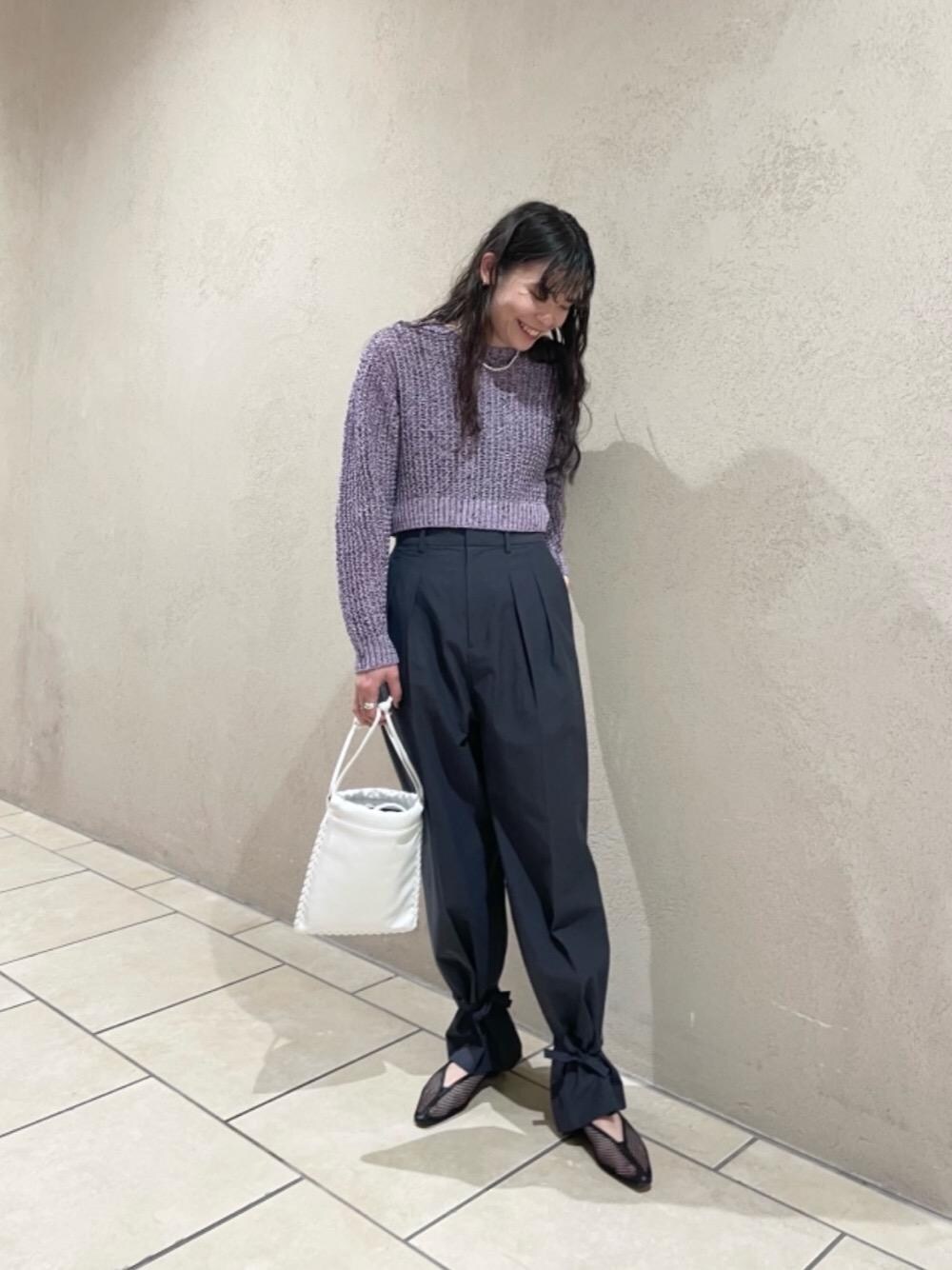 美品♦︎ユナイテッドアローズQUARTIERGLAMメッシュ フラットシューズ　靴 quartierglam（カルチェグラム）の「＜QUARTIERGLAM＞Vカット