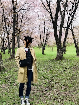 「Drifter（ドリフター）のアイテム」を使った、yayan さん（メンズ・171cm）の春コーディネート