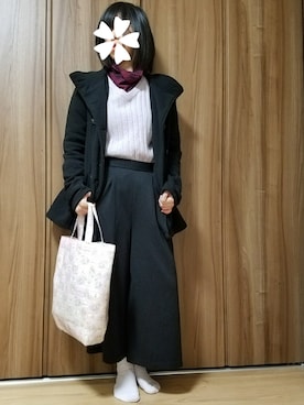 ユ ヅ キ*さん（レディース・152cm）の冬コーディネート