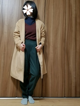 ユ ヅ キ*さん（レディース・152cm）の冬コーディネート