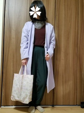 ユ ヅ キ*さん（レディース・152cm）の冬コーディネート