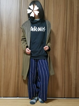 ユ ヅ キ*さん（レディース・152cm）の冬コーディネート