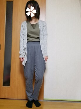 「アイテム（本）」を使った、ユ ヅ キ*さん（レディース・152cm）の秋コーディネート