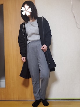 ユ ヅ キ*さん（レディース・152cm）の冬コーディネート