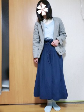 ユ ヅ キ*さん（レディース・152cm）の冬コーディネート