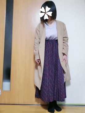 ユ ヅ キ*さん（レディース・152cm）の冬コーディネート