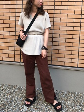 milkさん（レディース・160cm）の夏コーディネート