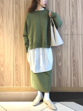 milkさん（レディース・160cm）の冬コーディネート