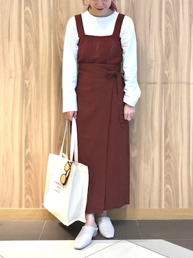 milkさん（レディース・160cm）の春コーディネート