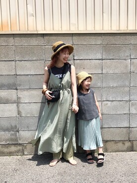 milkさん(レディース・160cm)の夏コーディネート