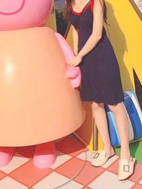 「PULL&BEAR（プルアンドベア）のアイテム（スカート）」を使った、Bbhyanさん（レディース・158cm）の夏コーディネート