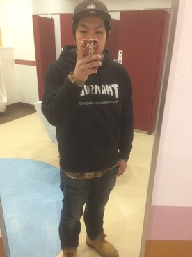 yoheeeei-heyさん（メンズ・167cm）の冬コーディネート