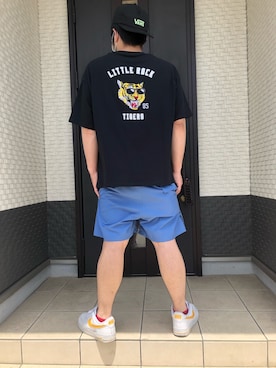 「VANS（バンズ）のアイテム（パンツ）」を使った、yoheeeei-heyさん（メンズ・167cm）の春コーディネート